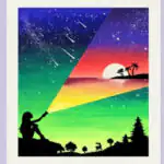 Cuadros para pintar: crea arte moderno online