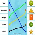 Figuras geométricas en inglés: juego para niños