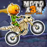 Moto X3M 6 Spooky Land: motos de Halloween