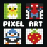 Pixel Art: copia dibujos pixelados en tu cuadrícula