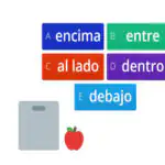 Preposiciones de lugar: quiz de encima, debajo, dentro