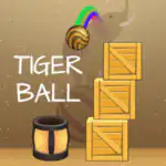Tiger Ball: lanza la bola y métela en la cesta
