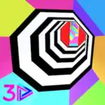Tunnel Rush: rueda por un túnel 3D sin caer