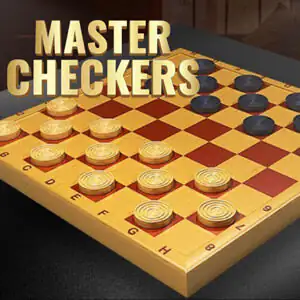 Tablero de damas online con fichas rojas y negras listas para jugar una partida multijugador.