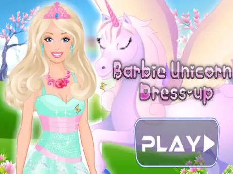 Juego de Barbie: Barbie Unicorn Dress Up