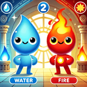 nino fuego y nina agua 2 - templo de luz